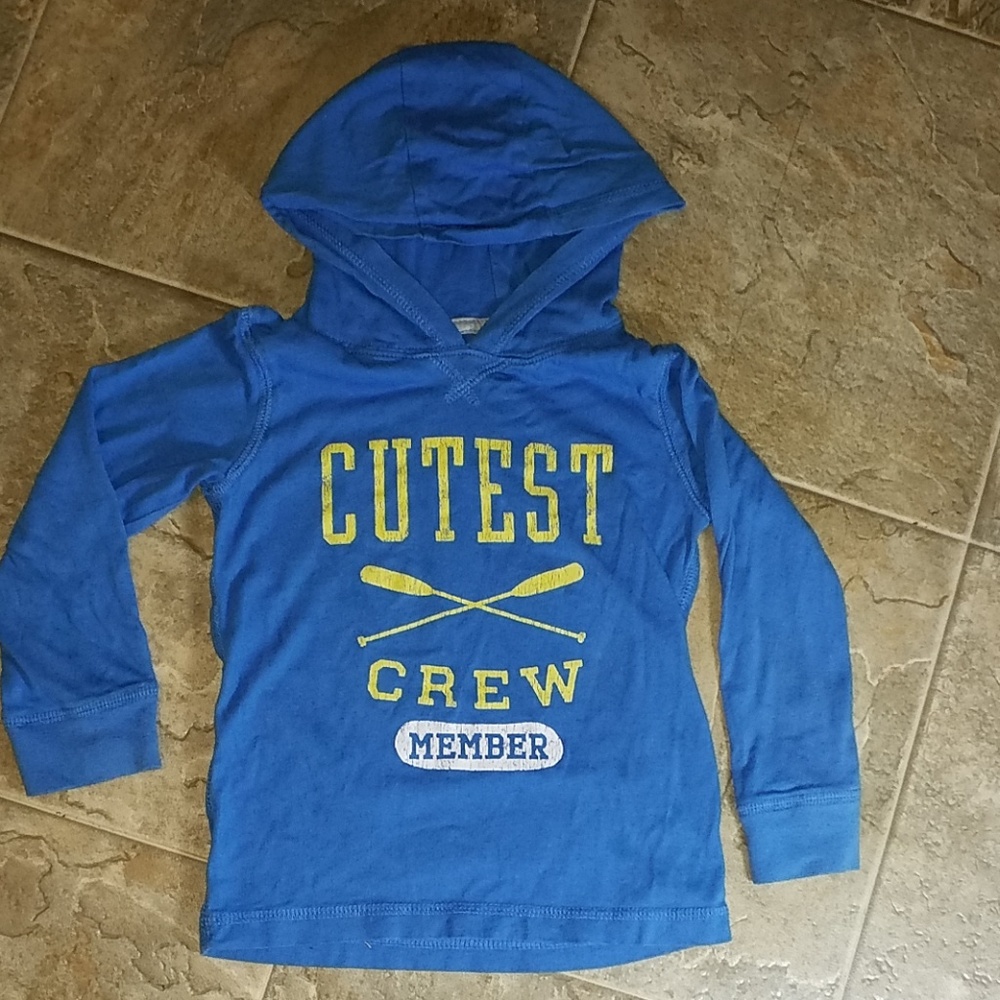 Hooded long sleeve tshirt